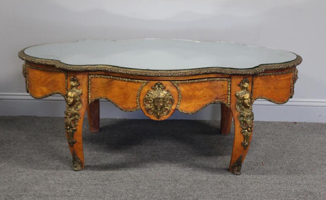 19 Century Bronze Mounted Center Table Cut (1 of 5)