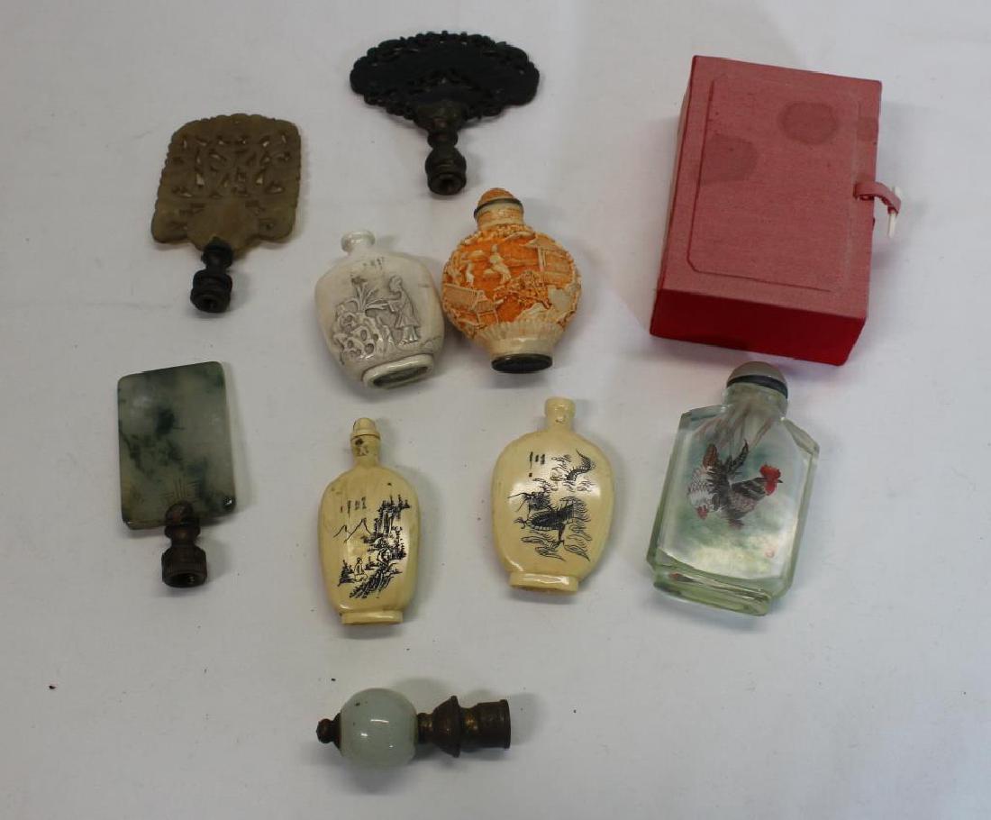 Antique Asian Grouping Of Snuff Bottles (1 of 7)