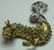 JEWELRY. 18kt Gold Dragon with Diamonds and - 2