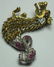JEWELRY. 18kt Gold Dragon with Diamonds and - 3