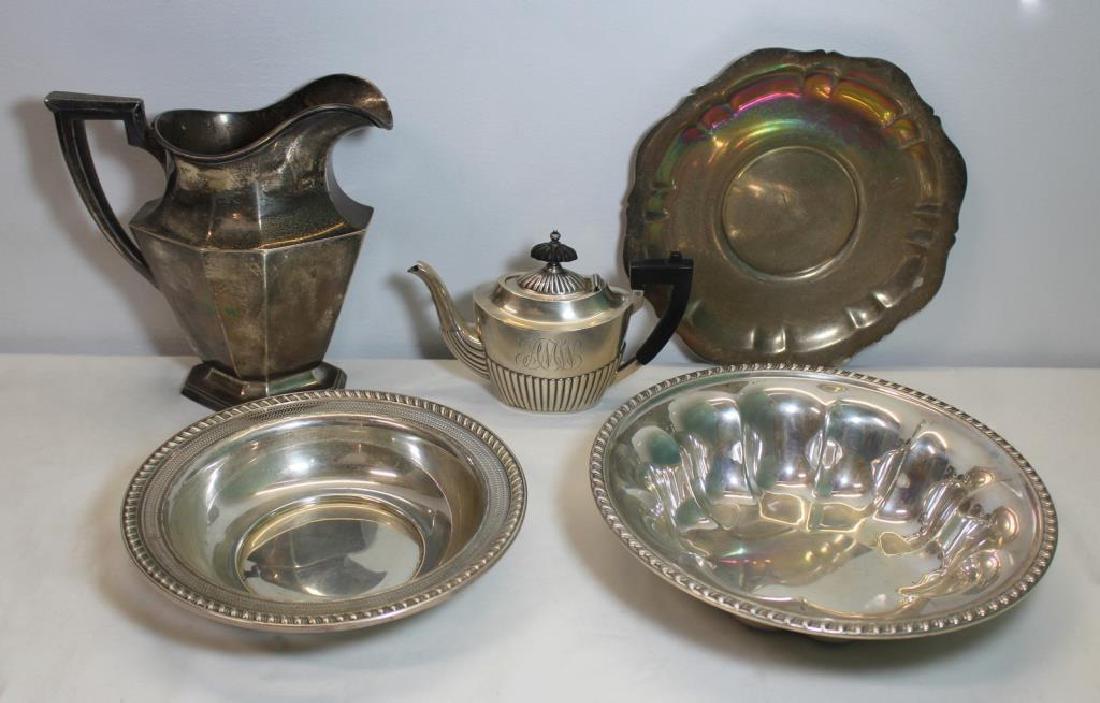 STERLING. Assorted Sterling Hollow Ware Grouping. (1 of 7)