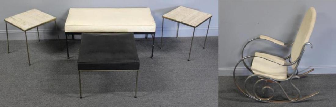 MIDCENTURY Lot To Inc a Chrome Rocker , (1 of 8)