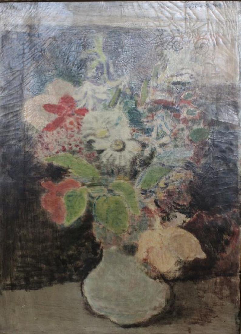ISENBURGER, Eric. Oil on Canvas. Floral Still (1 of 5)