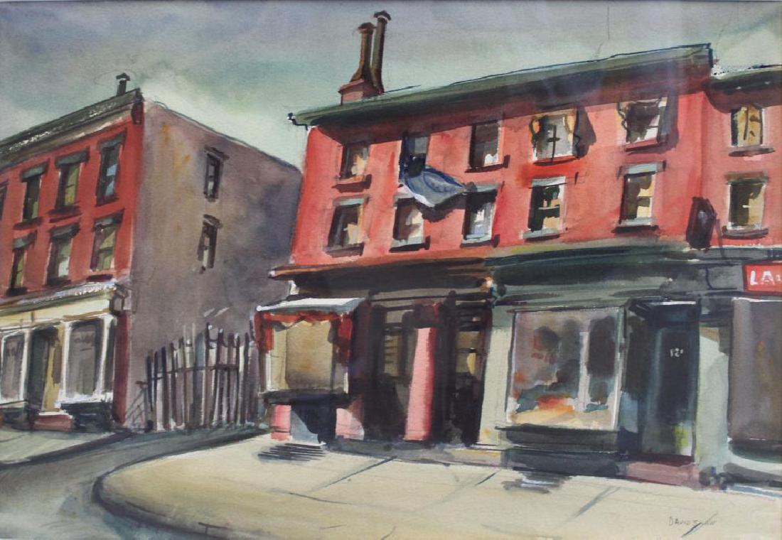 SHAW, David. Gouache and Watercolor on Paper. (1 of 4)