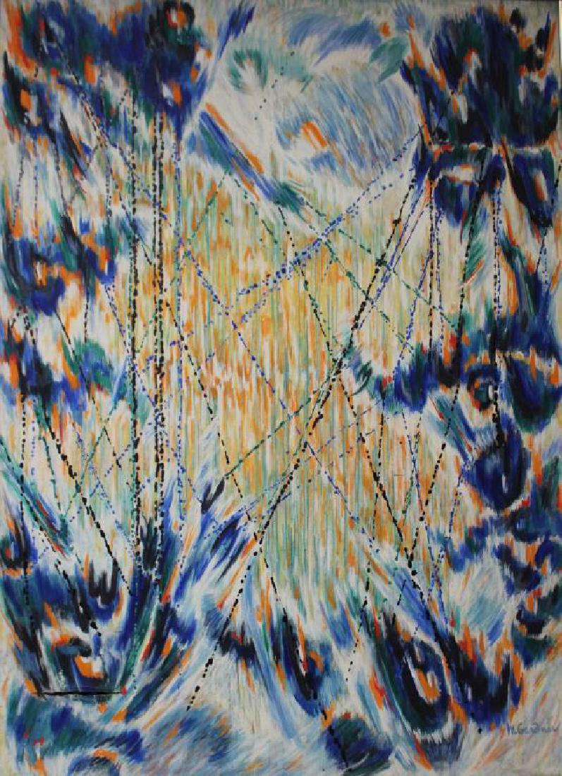 GARDNER PREMINGER, Mary. Oil on Canvas. (1 of 8)