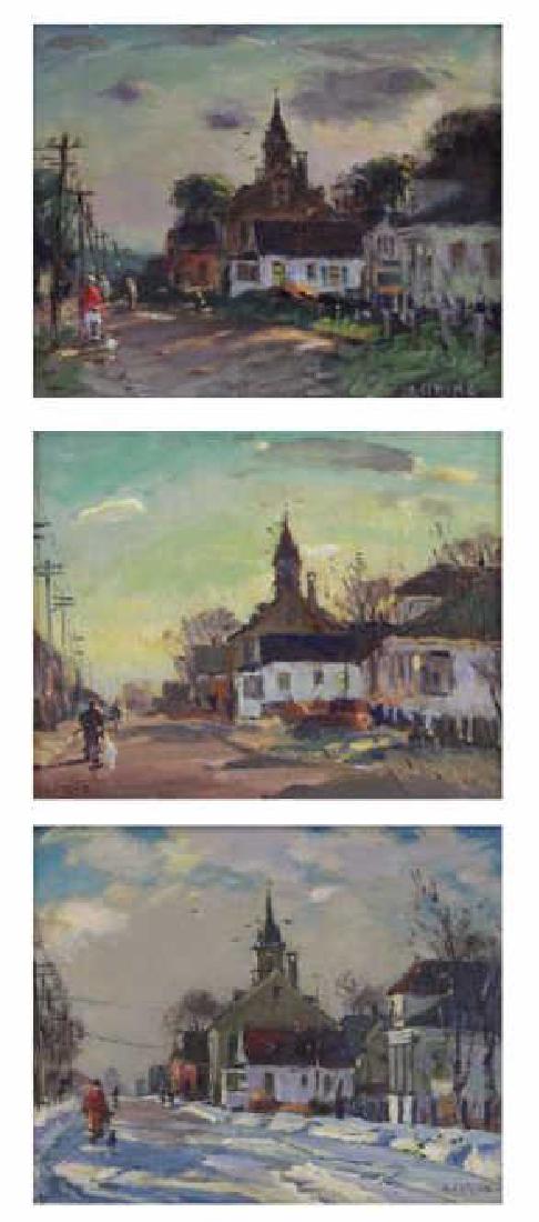 CIRINO, Antonio. Three Oils on Board of an East (1 of 16)