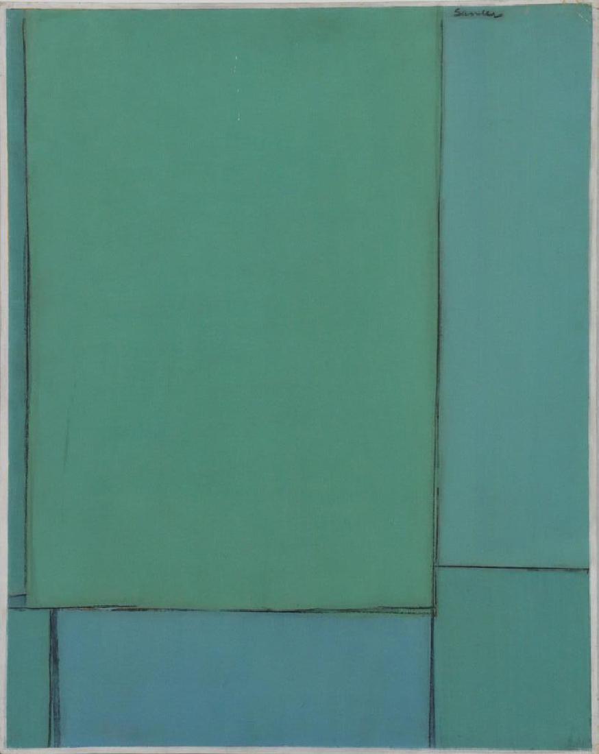 SANDER, Ludwig. Oil on Board. Untitled (1 of 6)