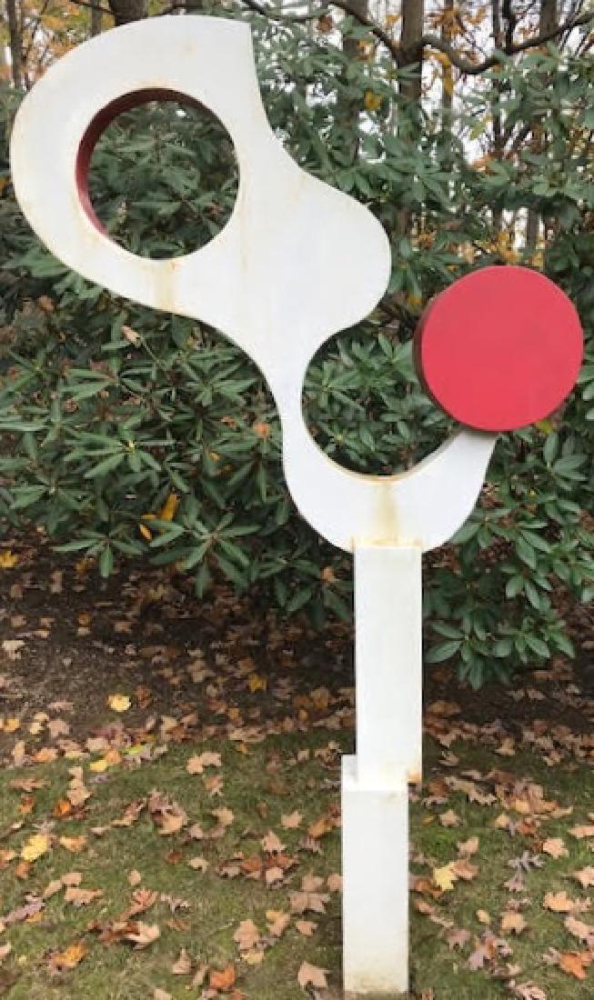 HAUGEVIK, Ed. Large Painted Metal Sculpture (1 of 6)