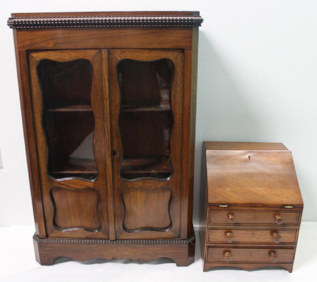 Lot of 2 Antique Mahogany Salesman Samples. (1 of 9)