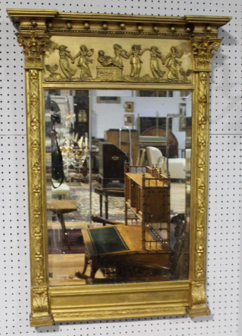 Antique Giltwood Neoclassical Mirror (1 of 7)