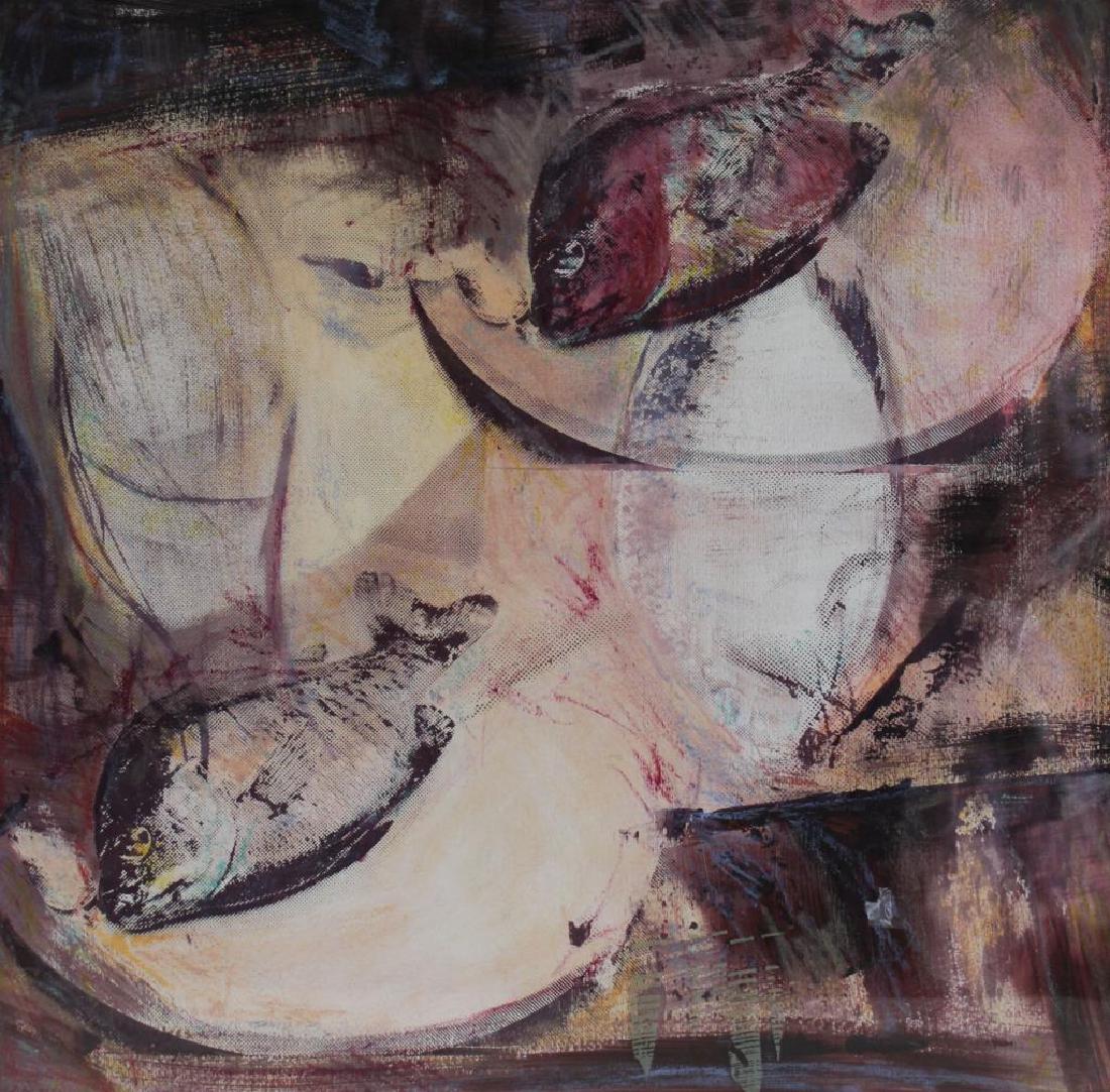 CARVALHO, Josely. Mixed Media on Paper. "Smell of (1 of 5)