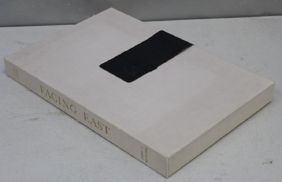 LEVINE, Jack and James Michener. Folio. "Facing (1 of 7)