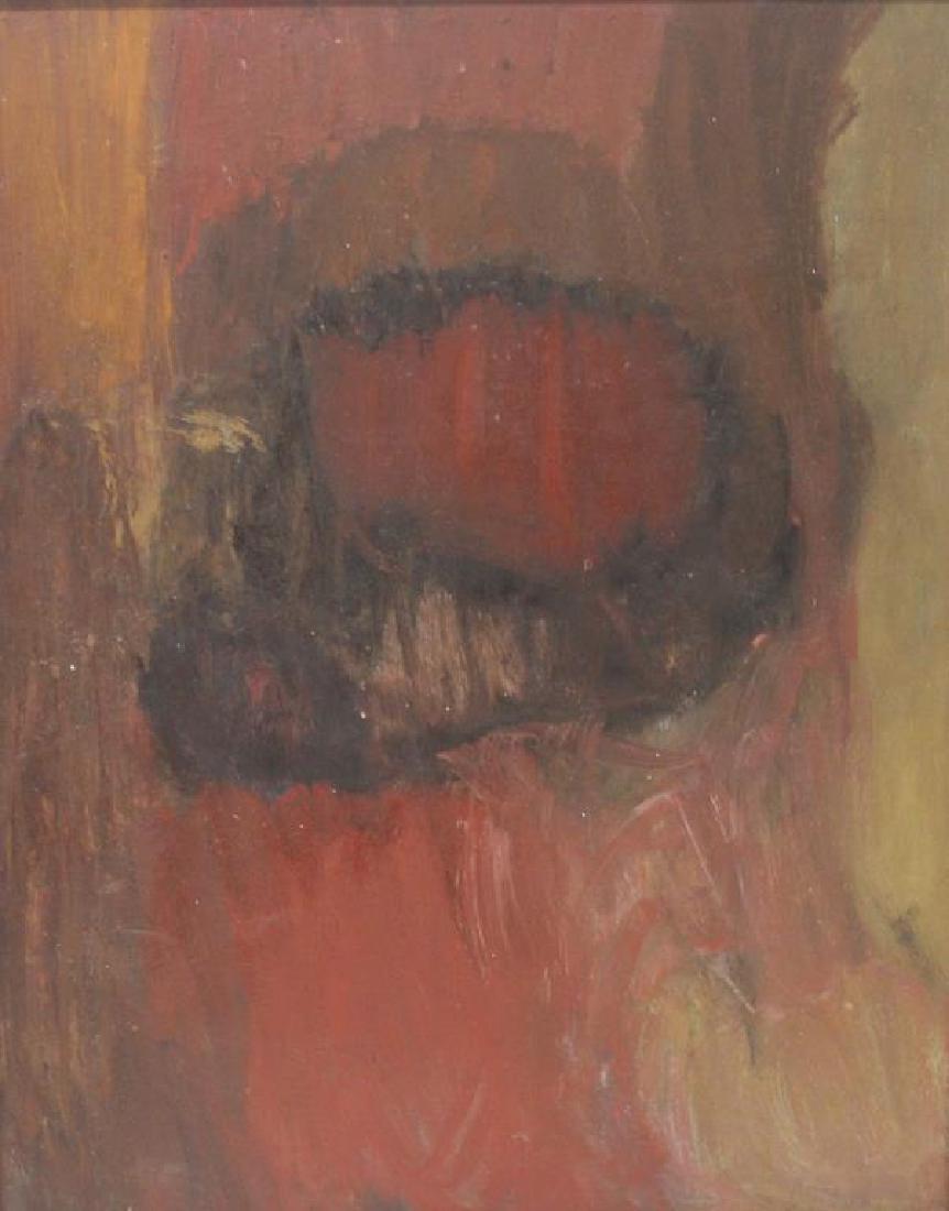 WEINSTEIN, Florence. Oil On Board. Abstract (1 of 6)