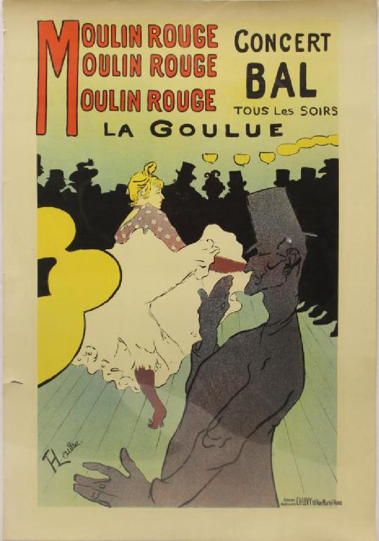 TOULOUSE- LAUTREC, Henri. Lithograph. After Moulon (1 of 5)