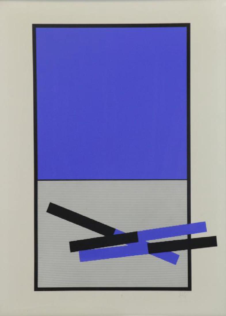 SOTO, Jesus. Silkscreen. Untitled, From Vibration. (1 of 5)