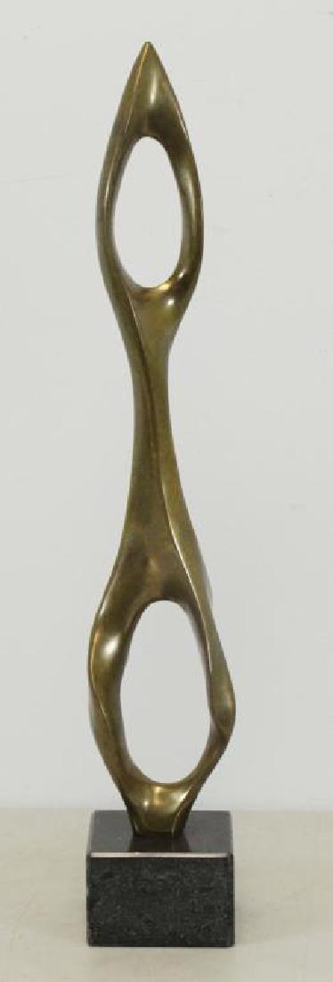 GREDIAGO, Kieff. Bronze Abstract Sculpture. "Crie (1 of 7)