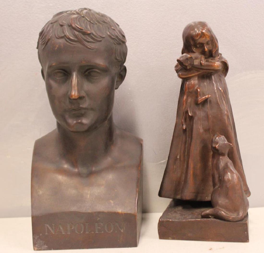 2 Henry Bonnard Foundry Bronze Sculptures . (1 of 10)
