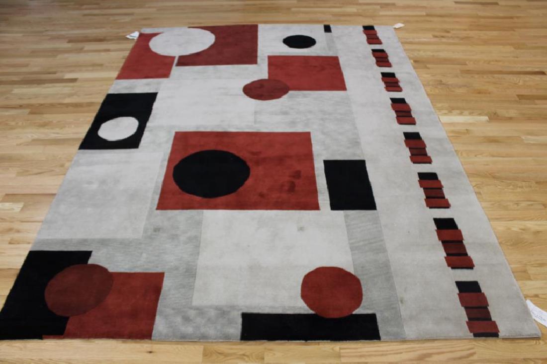 Vintage and Finely Hand Woven Abstract Design (1 of 5)