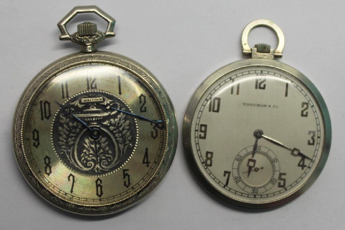 JEWELRY. Men's Pocket Watch Grouping. (1 of 8)