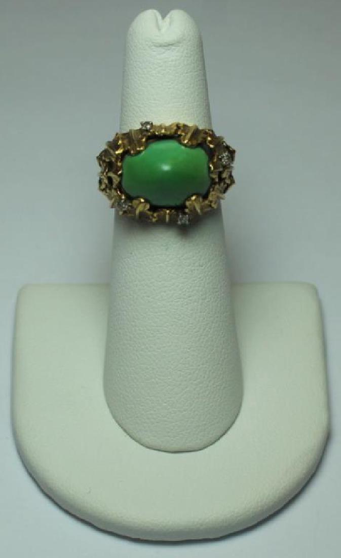 JEWELRY. J. Rossi 18kt Gold, Turquoise, and (1 of 6)