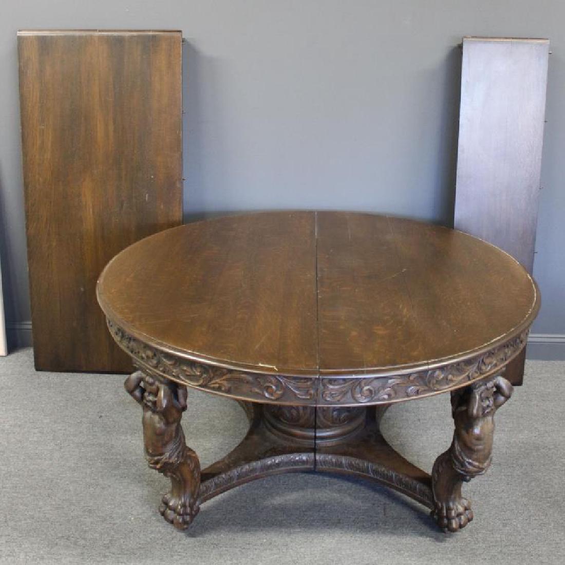 Impressive "Man In The Mountain " Oak Dining (1 of 5)