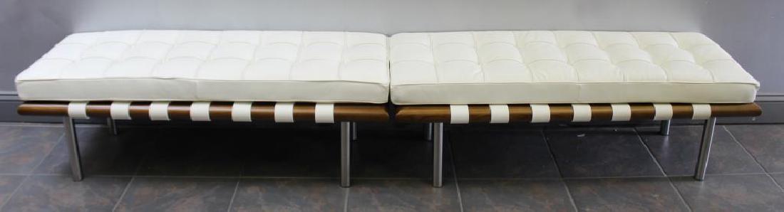 Pair of Midcentury Style Leather Upholstered (1 of 5)