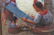 BUFF, Conrad. Oil on Board. Unexpected Visitors. - 4