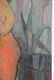 MOSCA, August. Oil on Canvas. Nude with Plant,1955 - 4