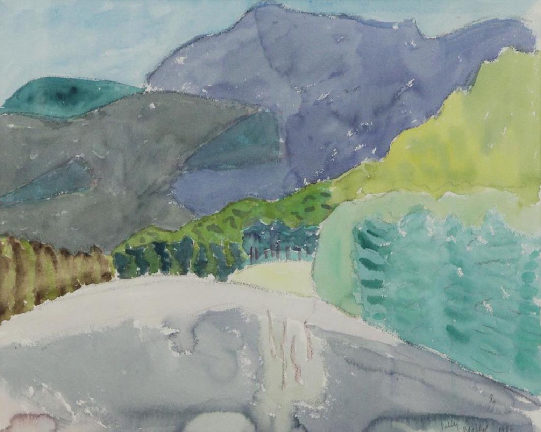 AVERY, Sally Michel. "Reflections" Watercolor (1 of 7)