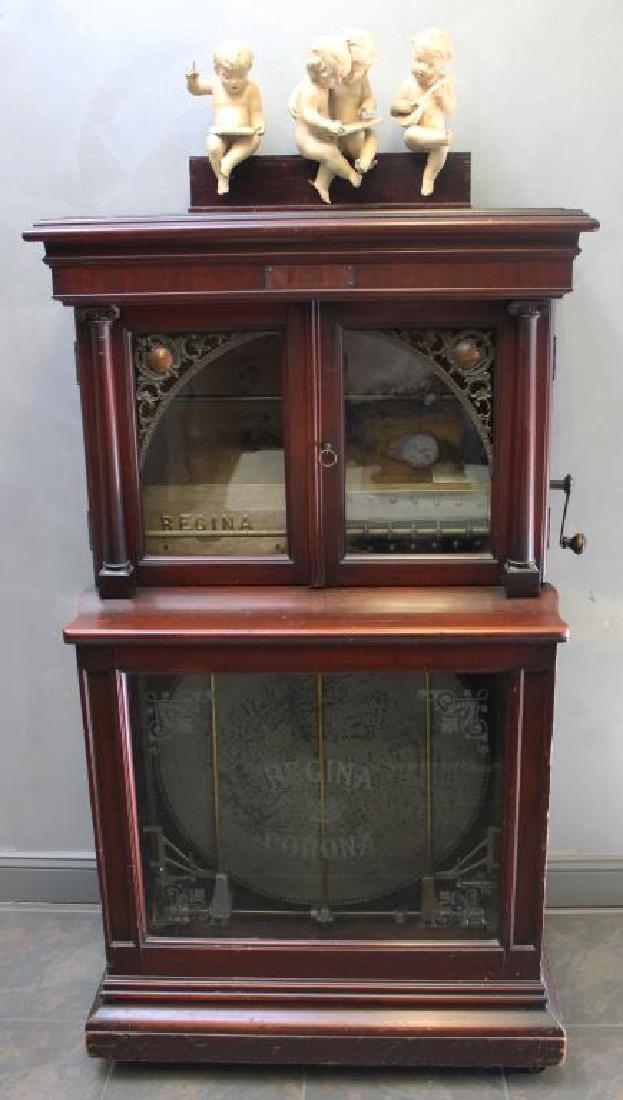 REGINA. "Corona No. 34" Stand Up Disc Player In (1 of 11)