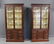 A Fine Pair of Antique Mahogany China Cabinets.
