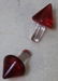 2 Barovier Art Glass Bottles with Stoppers. - 3