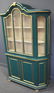 Quality Paint and Gilt Decorated China Cabinet. - 2
