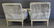 Pair of Down Filled Louis XVI Style Arm Chairs. - 4