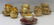 Crown Staffordshire Gilt Porcelain Cups and
