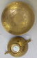 Crown Staffordshire Gilt Porcelain Cups and - 3