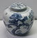 Blue and White "Three Friends of Winter "Ginger Jar. - 2