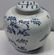 Blue and White "Three Friends of Winter "Ginger Jar. - 5