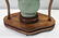 Hanging Jade Vase With Cover and Stand . - 3