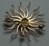 JEWELRY. 14kt Gold Starburst Form Pendant/Brooch. - 3