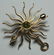 JEWELRY. 14kt Gold Starburst Form Pendant/Brooch. - 4
