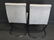 Set Of 6 Pace Chrome and Suede Upholstered - 3