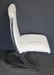Set Of 6 Pace Chrome and Suede Upholstered - 4