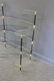 Signed Glass Etagere With Patinated and Gilt Metal - 2