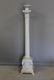 Antique Cast Metal Fluted Lamp Post.