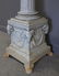 Antique Cast Metal Fluted Lamp Post. - 3