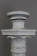 Antique Cast Metal Fluted Lamp Post. - 5