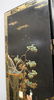 Antique Lacquered and Paint Decorated Screen with - 3