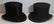 Grouping of Vintage Top Hats. - 6