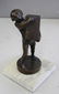 Lot of 3 Antique Bronze Sculptures . - 4